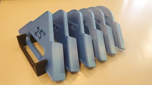 Corner round over router jig (inch)