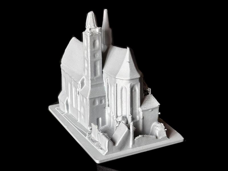 Project 1725 models of St Pierre le Vieux monuments