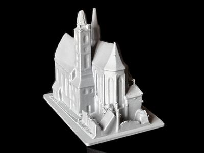 Project 1725 models of St Pierre le Vieux monuments