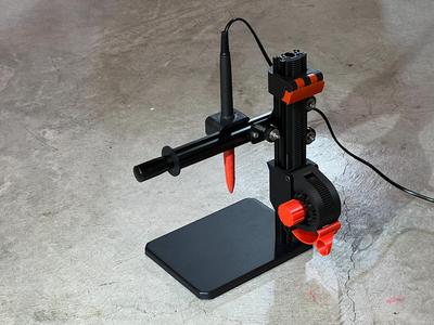 Heat Set Press Fine Adjustment Device