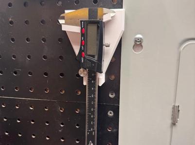 Pegboard Caliper Holder