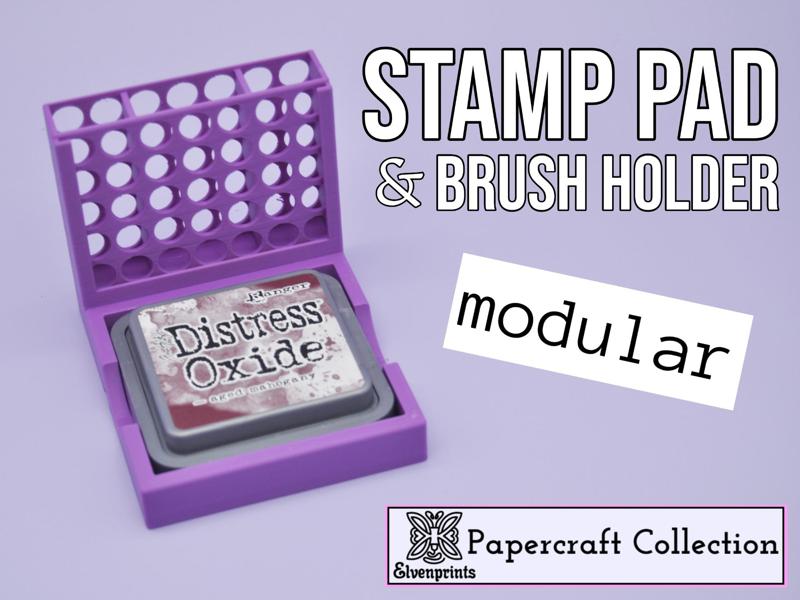 Distress Ink Pad & Brush Organizer