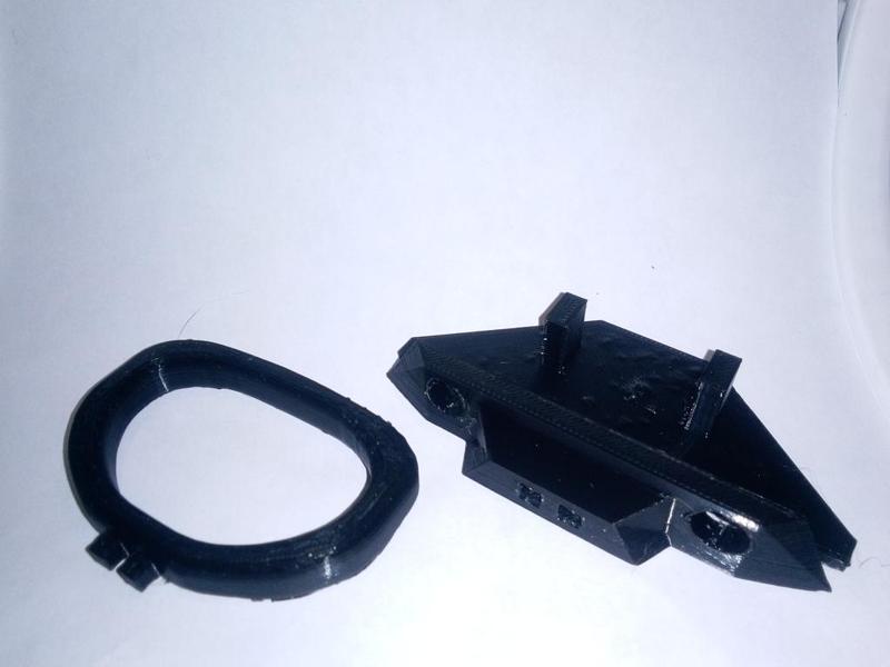 Crossbow body reinforcement modification (cocking stirrup addon)