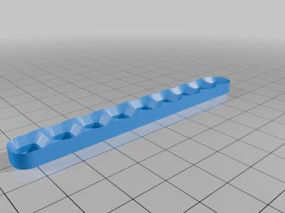 DecFinity 9x1 (90mm x 10mm) base plate