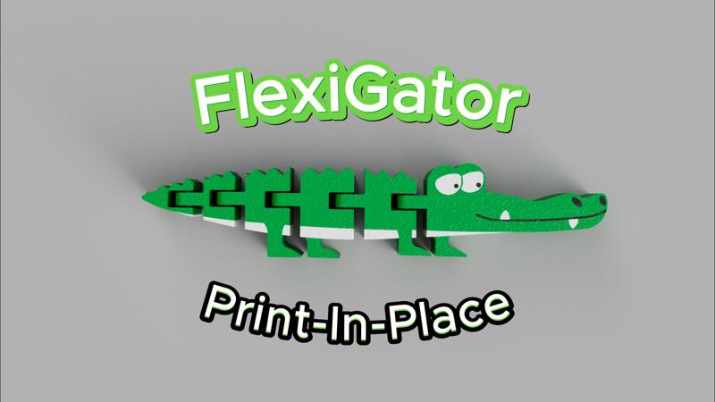 FlexiGator - Flexi Articulated Alligator