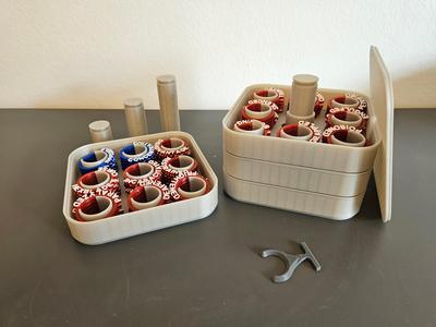 Dungeons & Dragons - Condition rings stackable storage (DnD status rings)