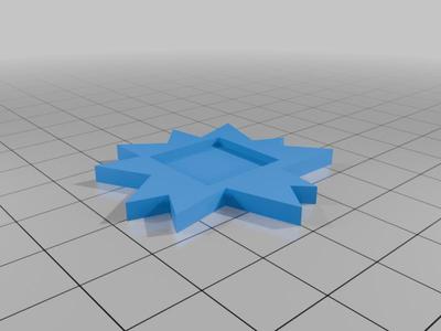 16mm d6 Panic, Disorder or Casualty Token for Wargames