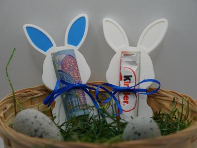 Rabbit for money gift or chocolate bar