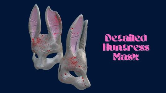 Huntress Bunny Mask (Cosplay)