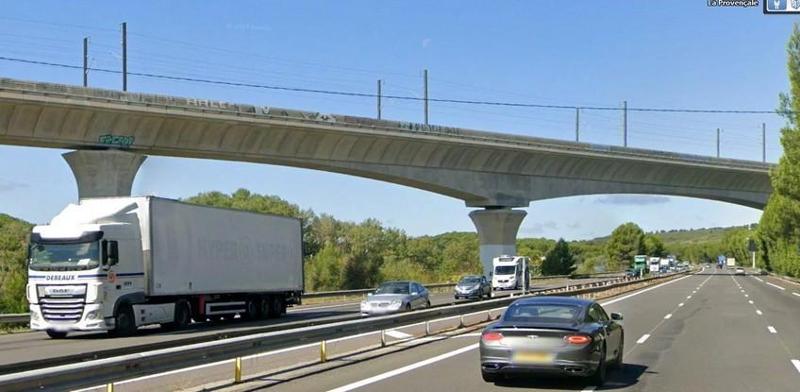 TGV viaduct longer spans - travees plus longues
