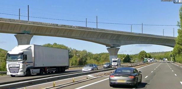 TGV viaduct longer spans - travees plus longues