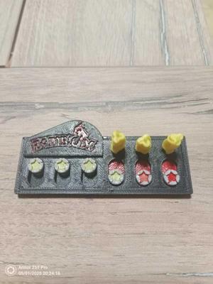 Zombicide Dead or Alive Action Tracker