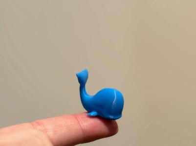 Miniature whale no supports Free to Sell