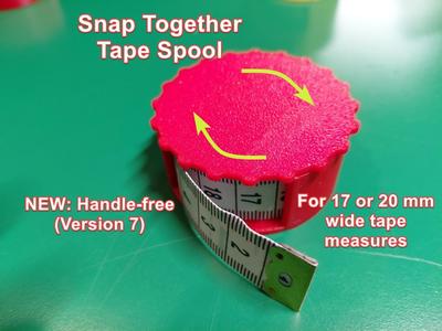 Snap Together Tape Spool Version 7