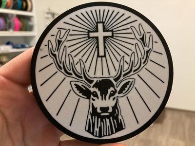 Jägermeister coaster