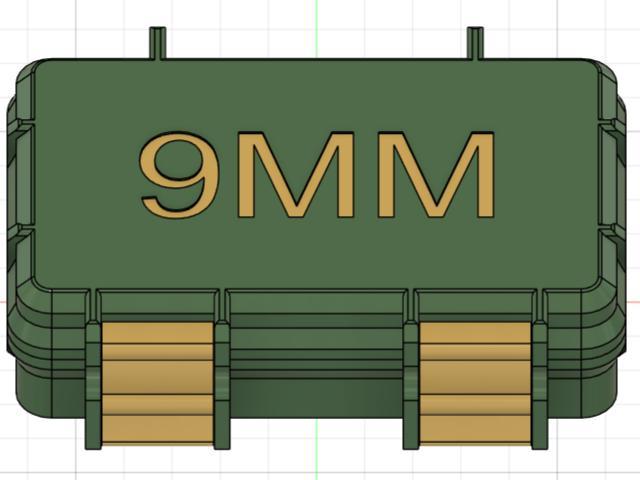 9mm Rugged ammo box