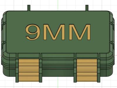 9mm Rugged ammo box