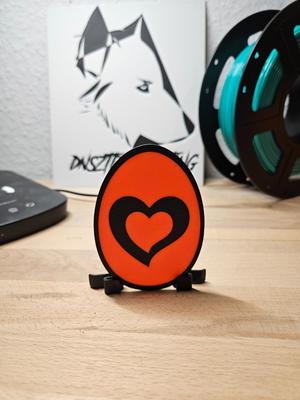Easteregg Heart - Window Picture