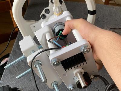 Steering Wheel Mount - DIY