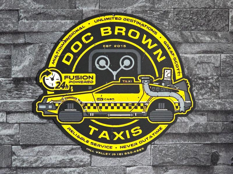 Hueforge Taxi Brown