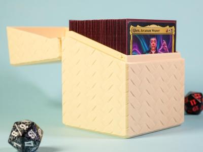 Bamboo - Hinged MTG Commander Deck box