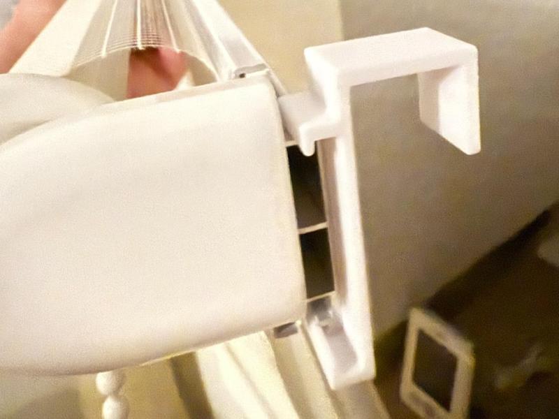 Clamps for double roller blind (Klemmfix / Femris)