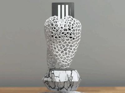 Voronoi Molar Business Card Holder