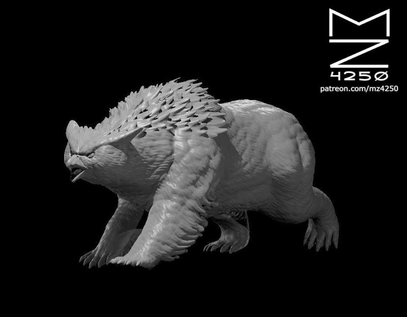 Owlbears Running
