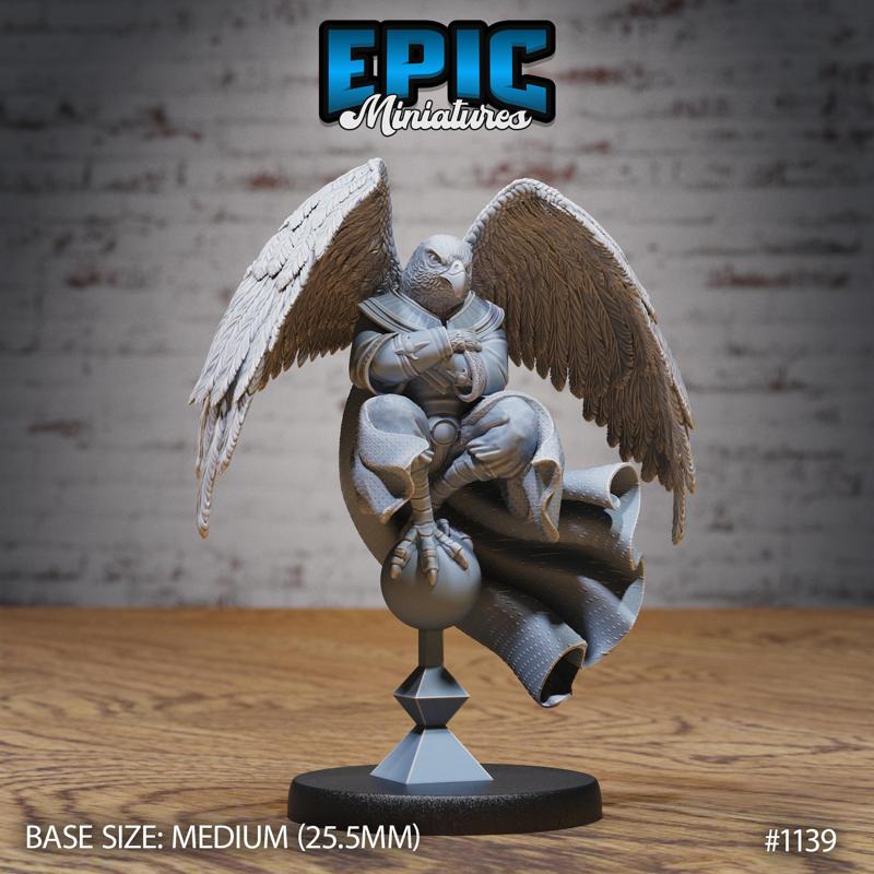 Bird Folk Falcon / Flying Birdfolk Race / Classic Avian Humanoid