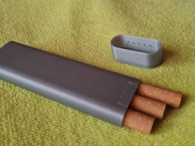 Cigarette case for 3 cigarettes up to 85mm long