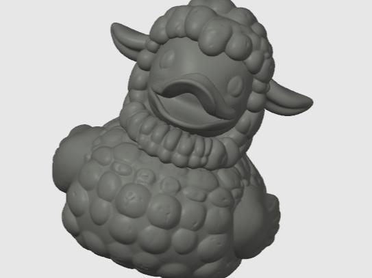 Sheep Rubber Duck