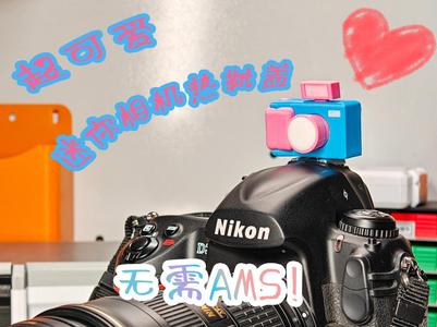 Super Cute Mini Camera SLR Hot Shoe Cover - Camera Model - Hot Shoe Cover Dustproof - Universal Canon/Nikon/Sony