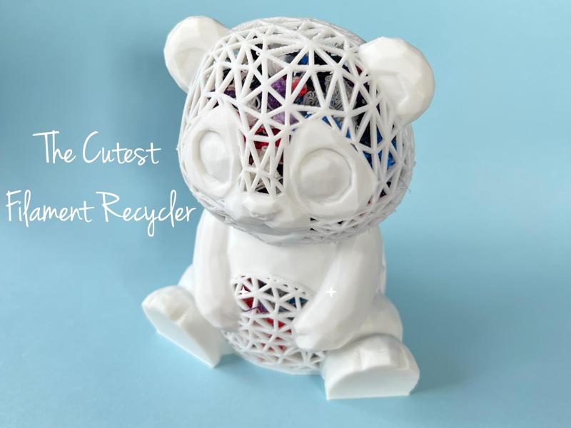 PandaPoop – The Cutest Filament Recycler 