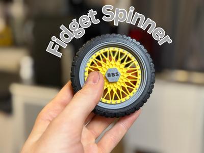 BBS Wheel Fidget Spinner