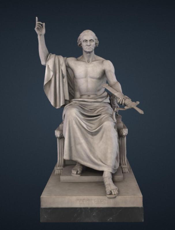George Washington by Horatio Greenough