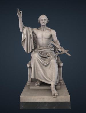 George Washington by Horatio Greenough