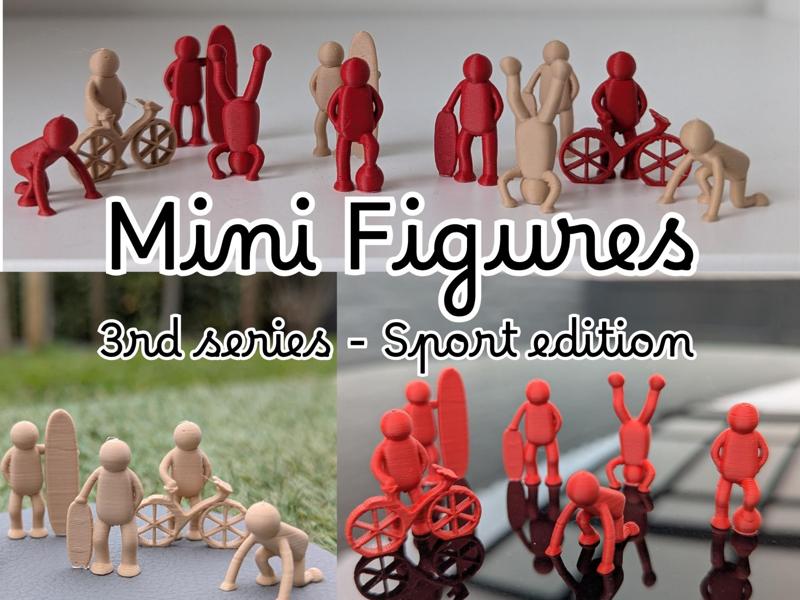 Mini figures 3rd series - Sport edition