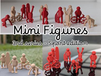 Mini figures 3rd series - Sport edition