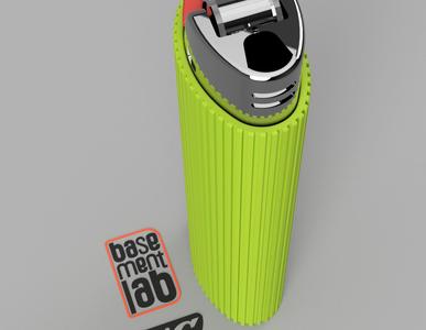 BIC Lighter Sleeve Cover Studio 2A - Cover Accendino BIC