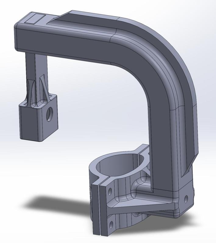 Держатель скиммера на Intex Ultra Frame