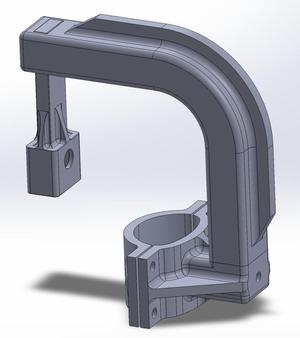 Держатель скиммера на Intex Ultra Frame