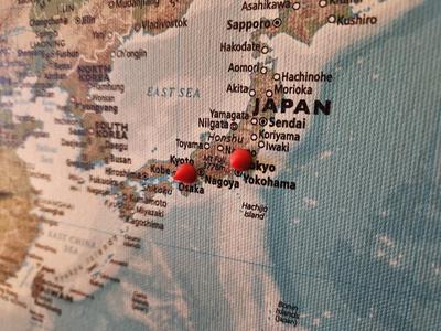 Magnetic fridge/map markers