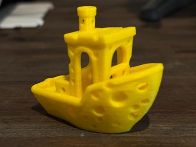 3D Bencheese - Benchy Cheese Model