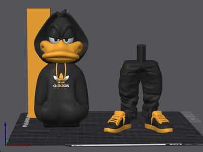 Urban Daffy Duck Blacked-Out Kit
