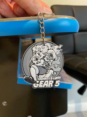 One Piece Keychain / Luffy / Gear 5