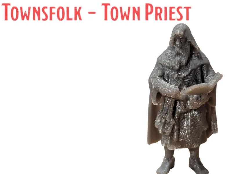 DnD Townsfolk - Town Priest Miniature