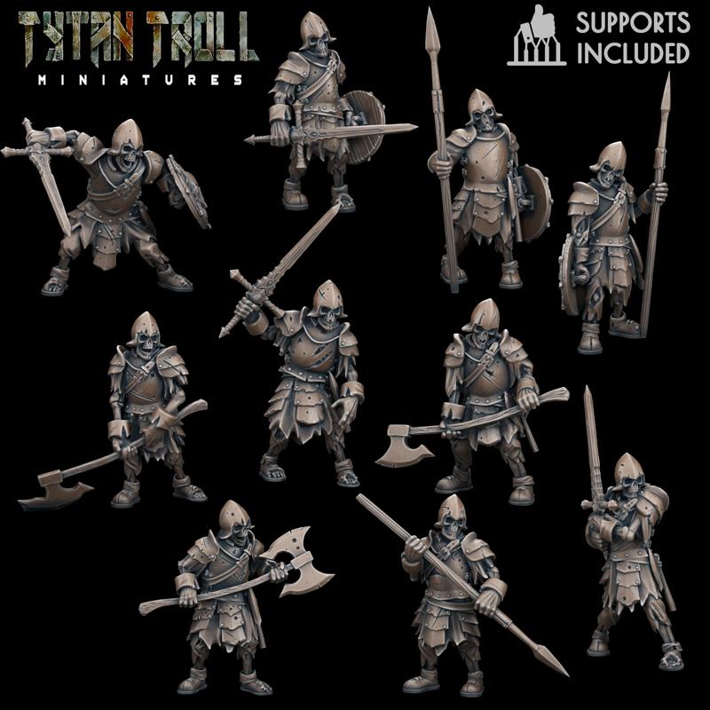 Skeleton Warrior Bundle [Pre-Supported]