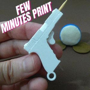 Gun Keychain