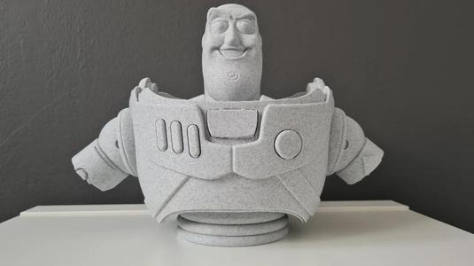 Buzz Lightyear bust statue   