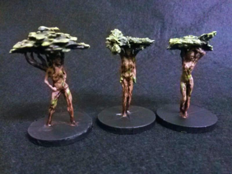 Three Tree Nymphs